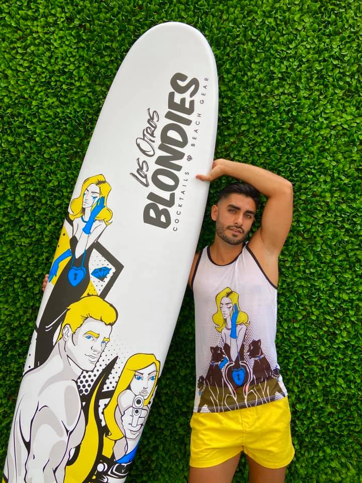 Blondies Surfboard