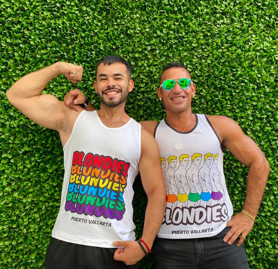 Blondies Rainbow Tank Tops